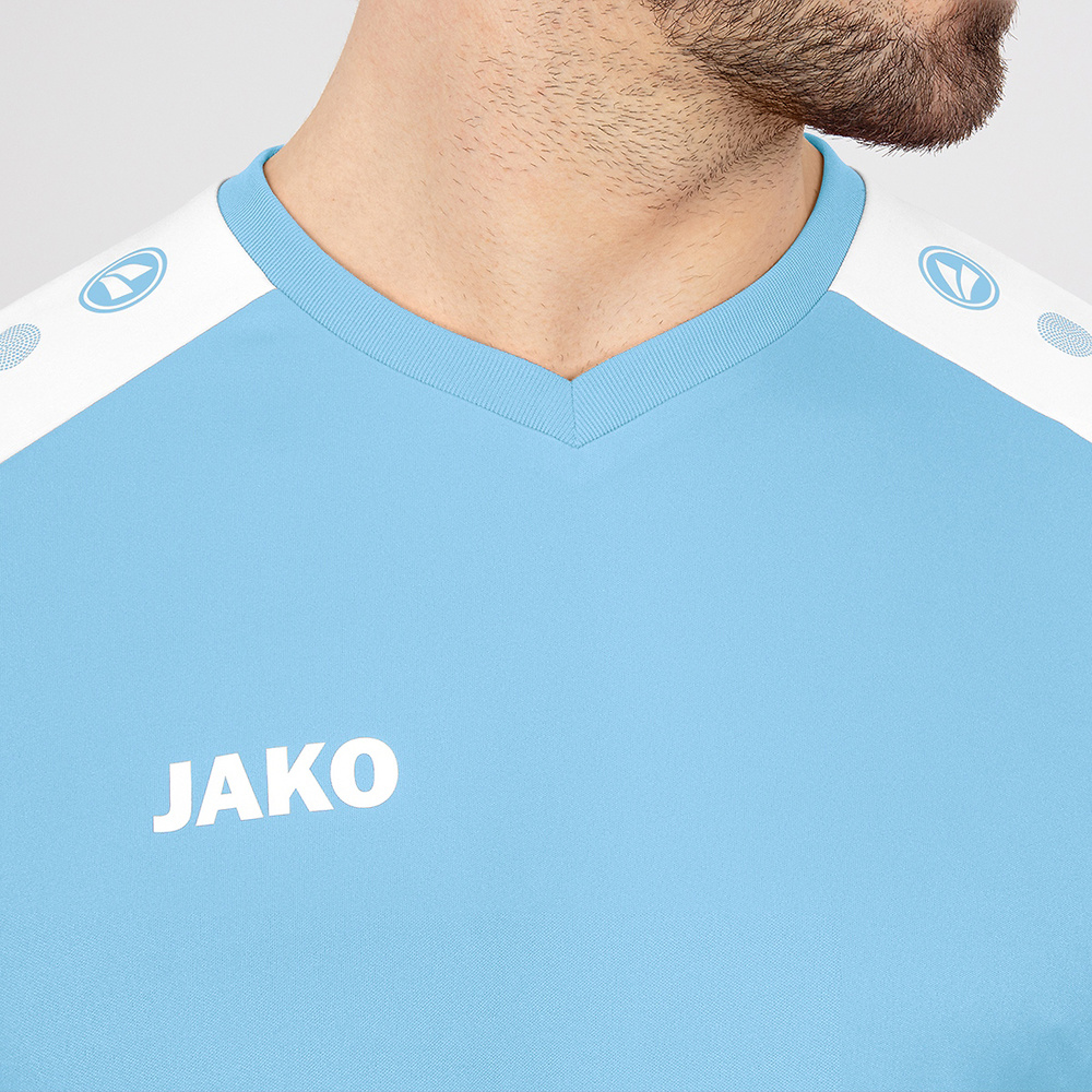 JERSEY JAKO CHAMP 2.0 SHORT SLEEVE, LIGHT BLUE-WHITE MEN. 