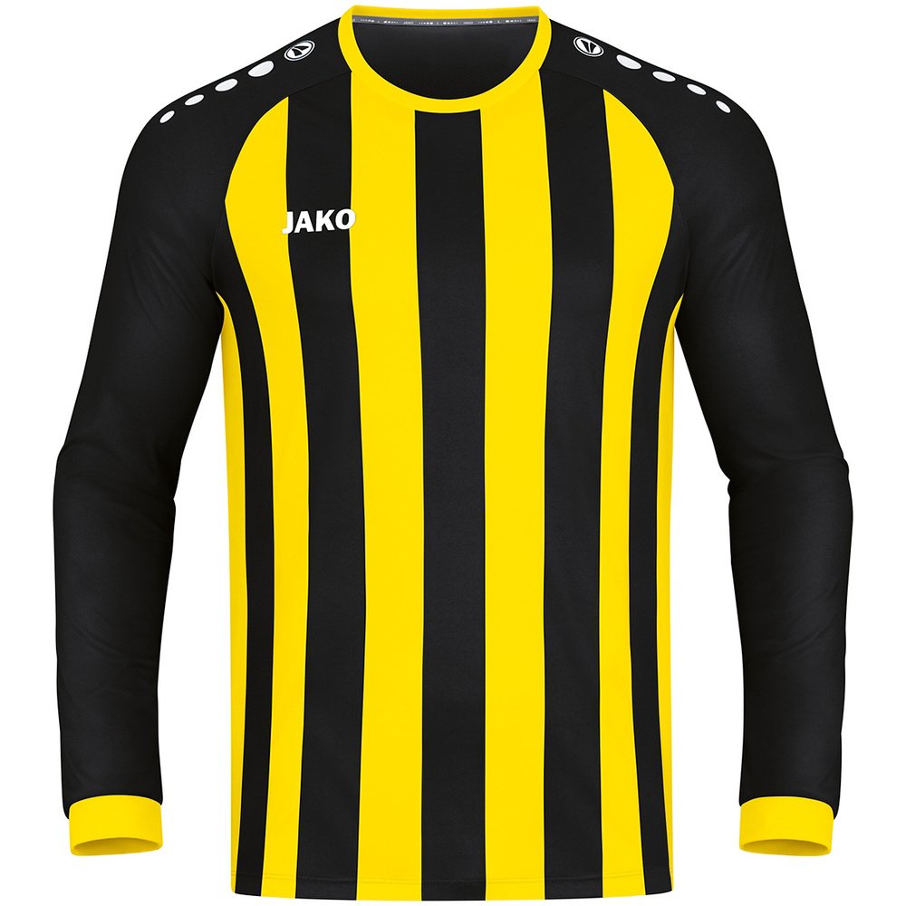 JERSEY JAKO INTER LONG SLEEVE, BLACK-CITRO MEN. 