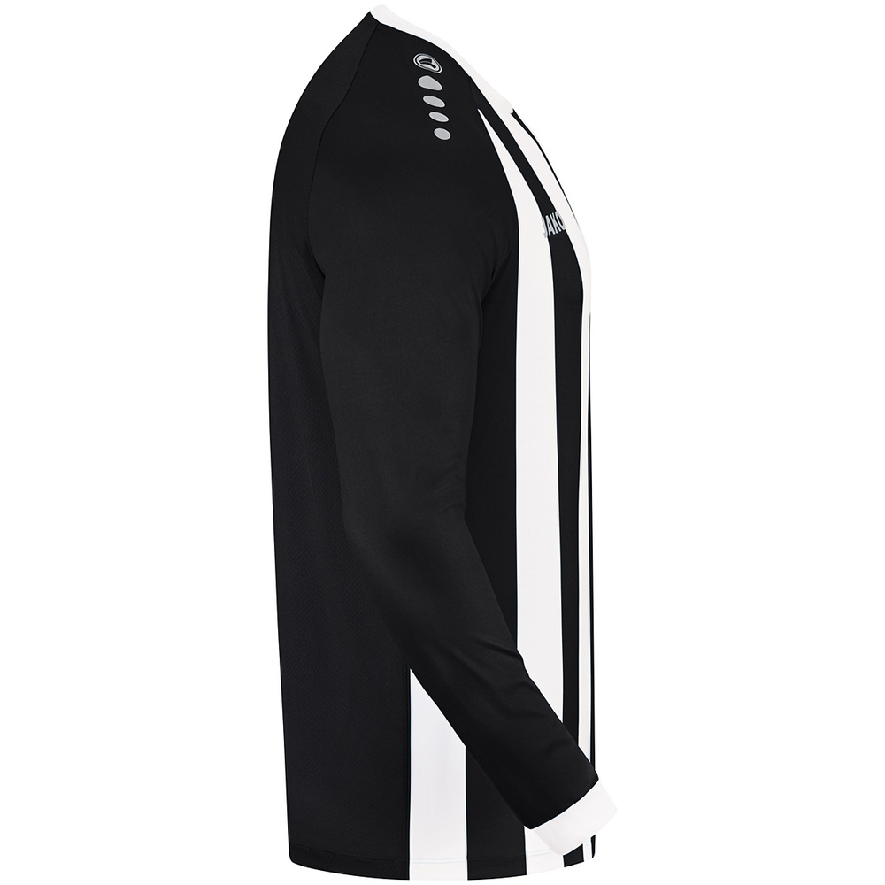 JERSEY JAKO INTER LONG SLEEVE, BLACK-WHITE-SILVER MEN. 