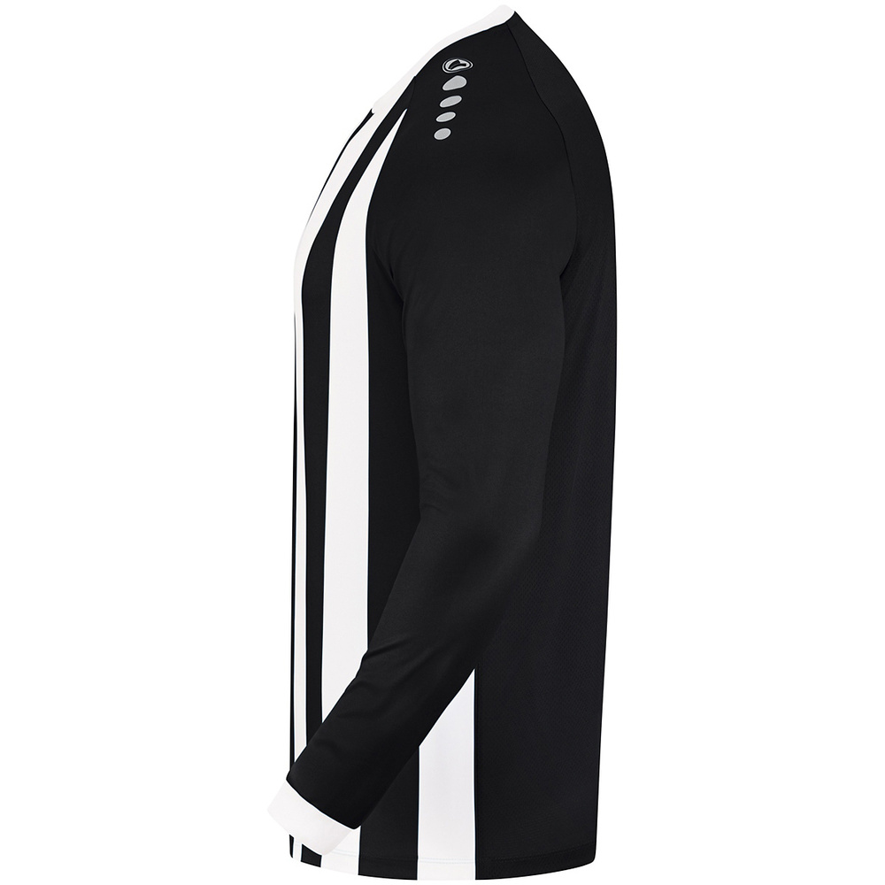 JERSEY JAKO INTER LONG SLEEVE, BLACK-WHITE-SILVER MEN. 