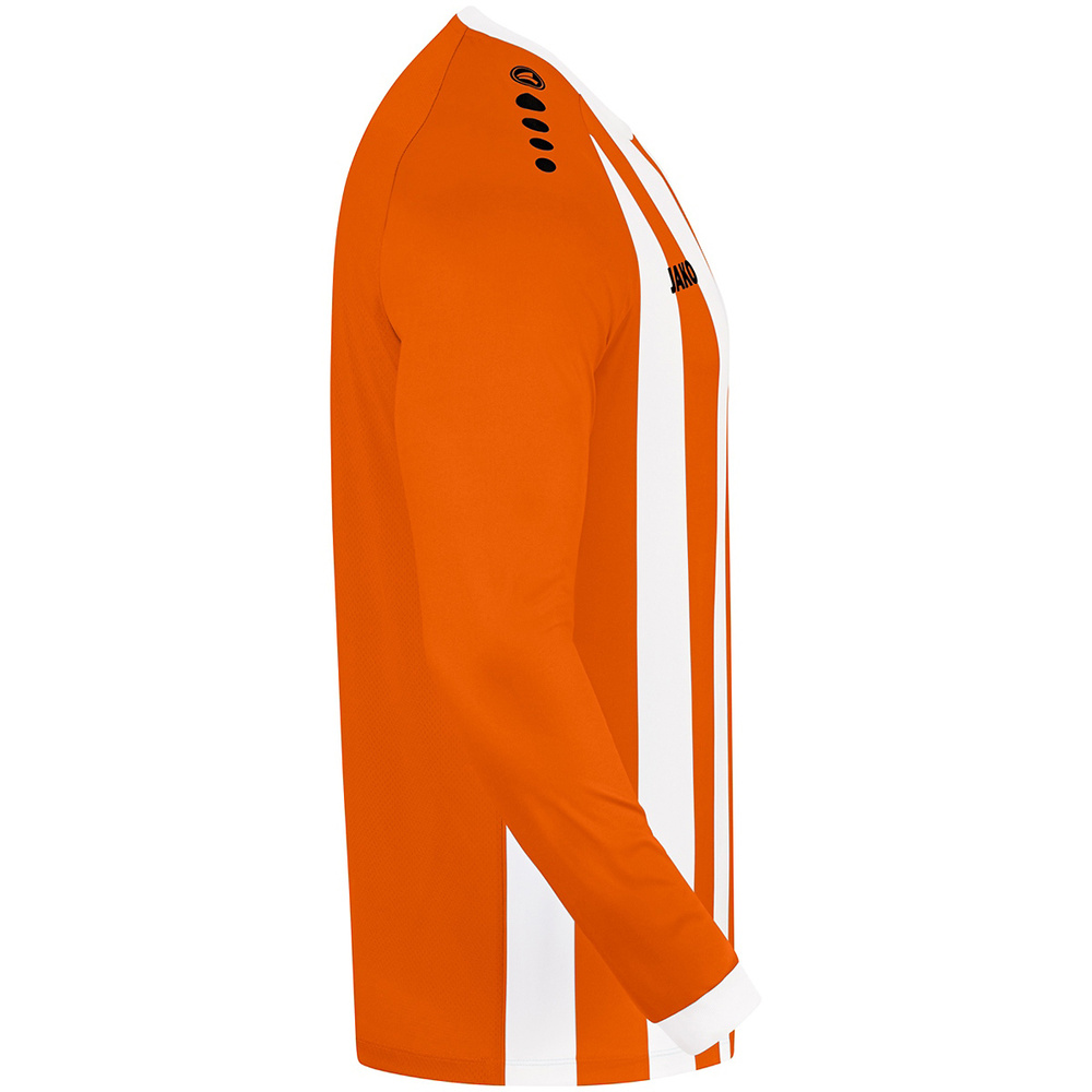 JERSEY JAKO INTER LONG SLEEVE, NEON ORANGE-WHITE MEN. 