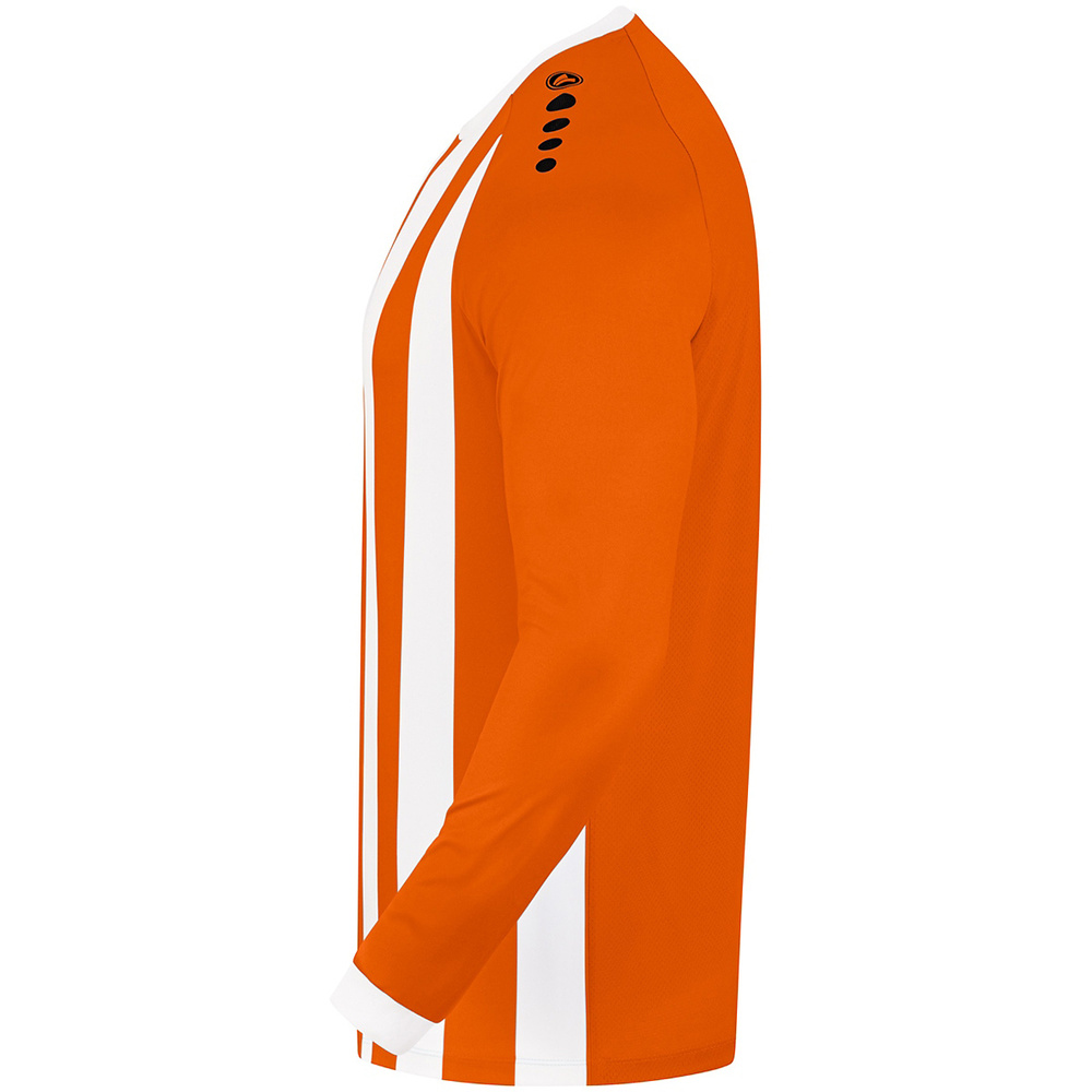 JERSEY JAKO INTER LONG SLEEVE, NEON ORANGE-WHITE MEN. 