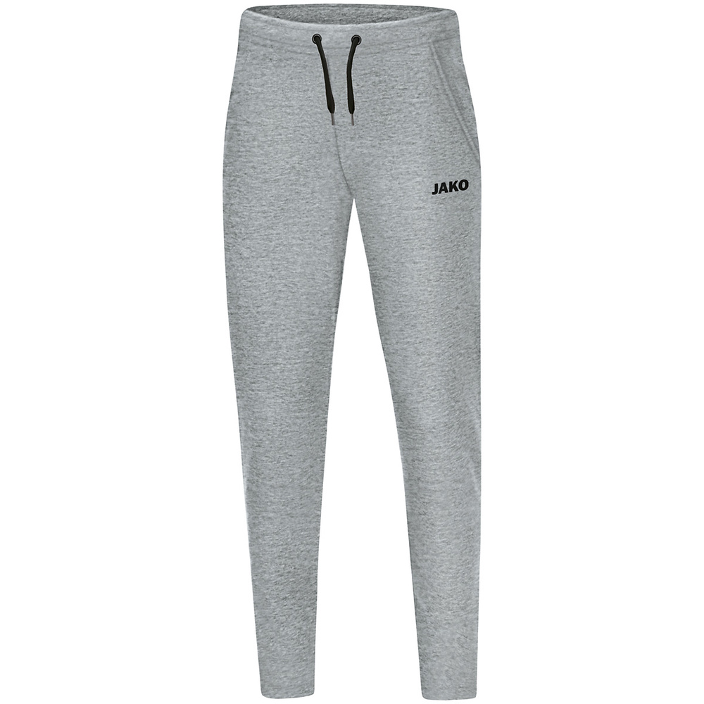 JOGGING TROUSERS JAKO BASE, LIGHT GREY MELANGE WOMEN. 