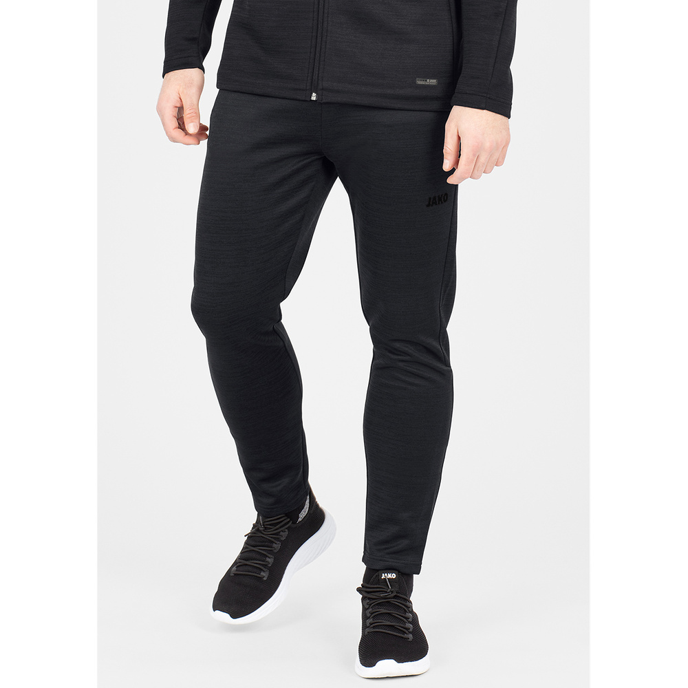 JOGGING TROUSERS JAKO CHALLENGE, BLACK MELANGE MEN. 