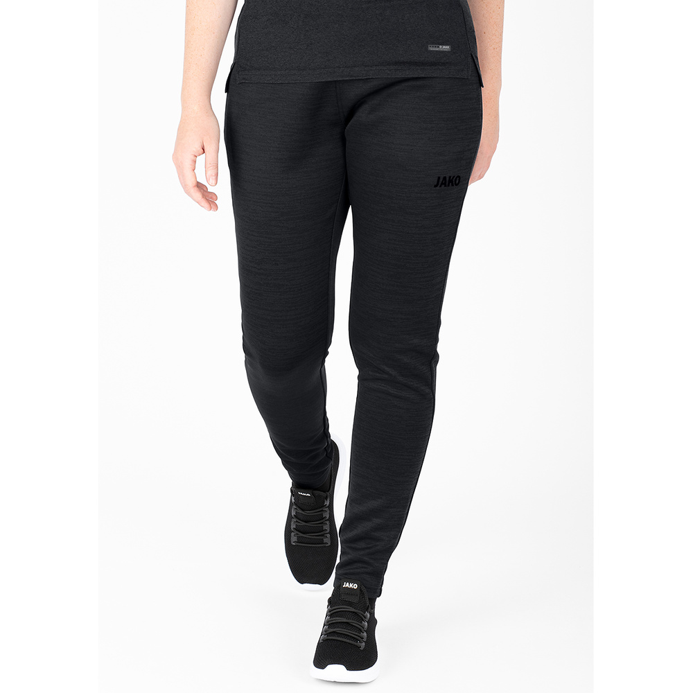 JOGGING TROUSERS JAKO CHALLENGE, BLACK MELANGE WOMEN. 