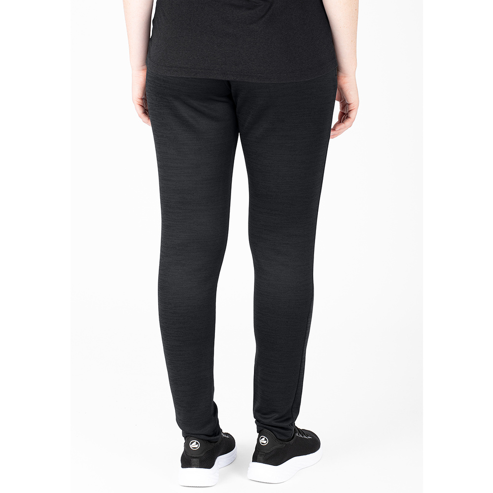 JOGGING TROUSERS JAKO CHALLENGE, BLACK MELANGE WOMEN. 