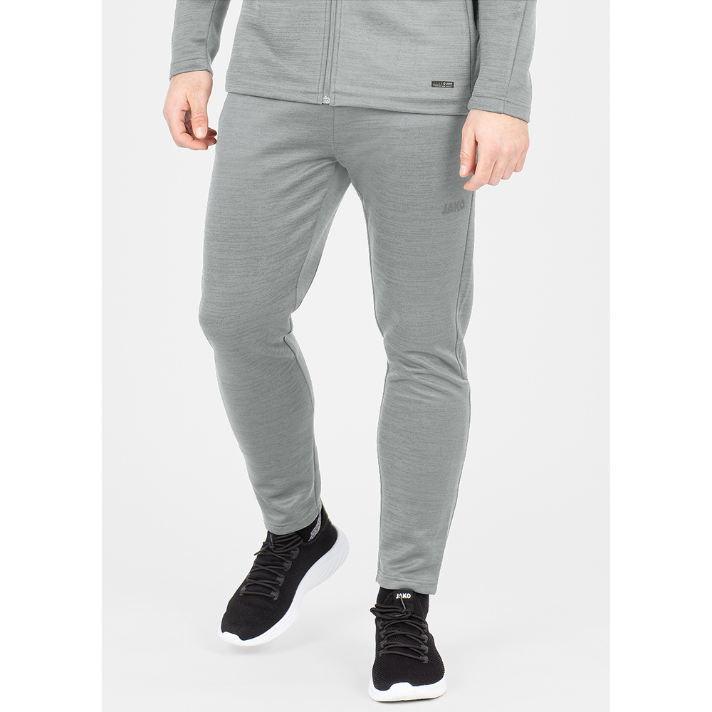 JOGGING TROUSERS JAKO CHALLENGE, LIGHT GREY MELANGE MEN. 