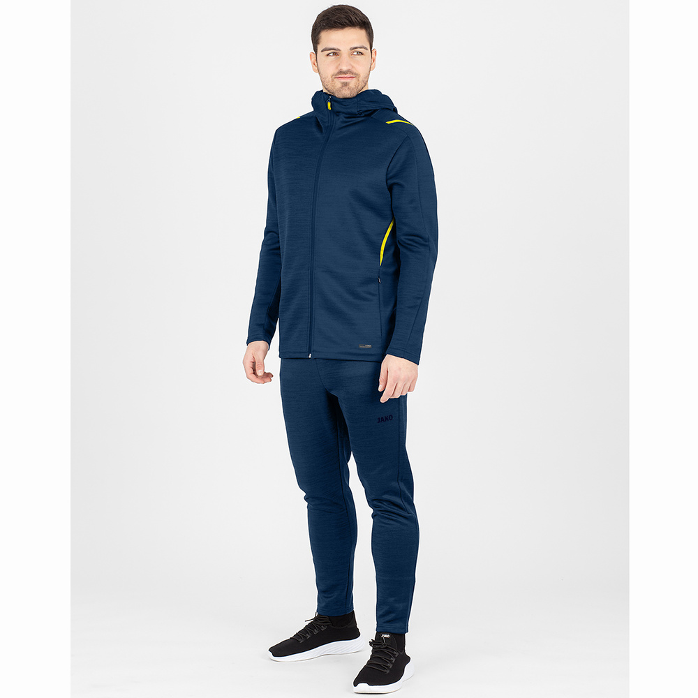 JOGGING TROUSERS JAKO CHALLENGE, SEABLUE MELANGE MEN. 