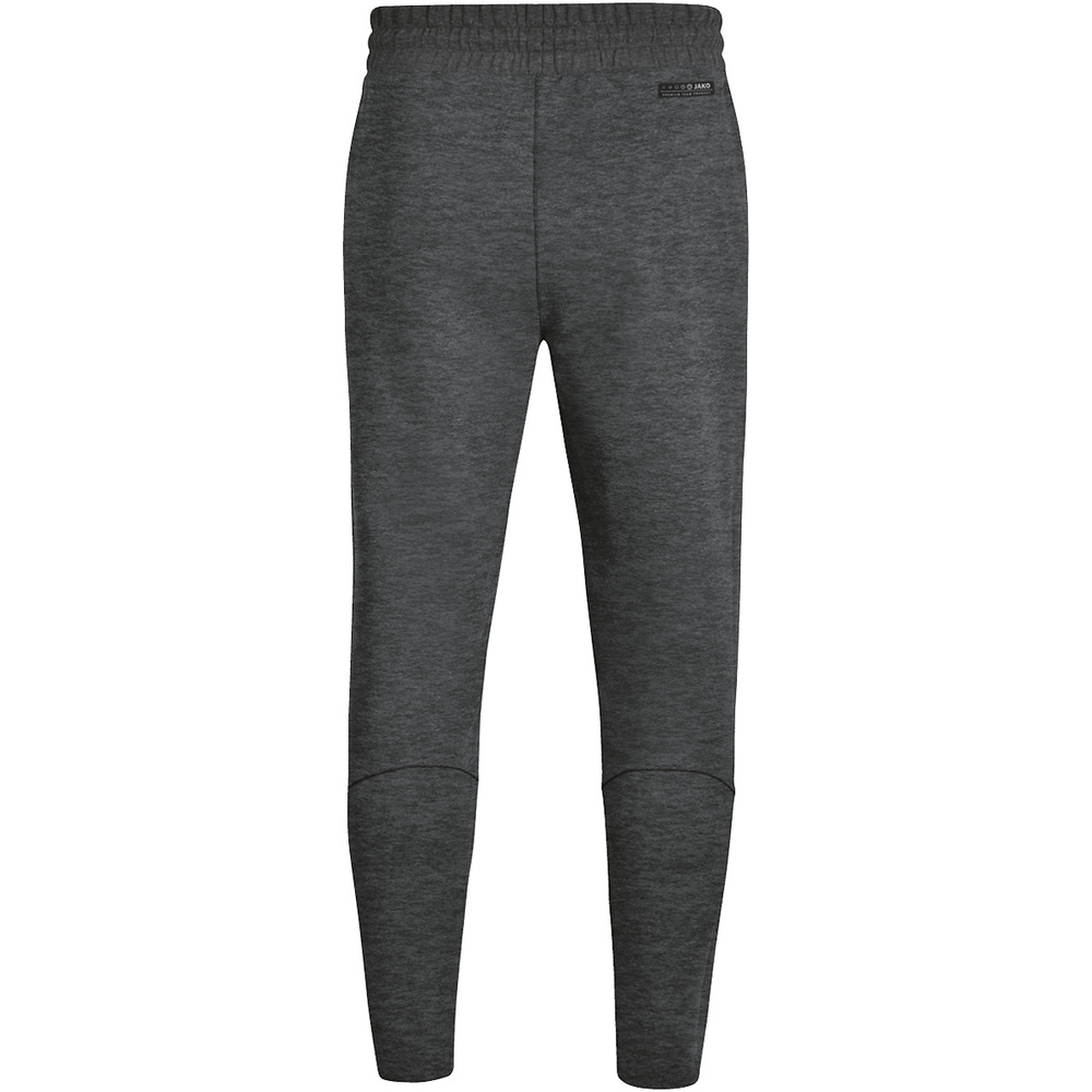 JOGGING TROUSERS JAKO PREMIUM BASICS, ANTHRACITE MELANGE MEN. 