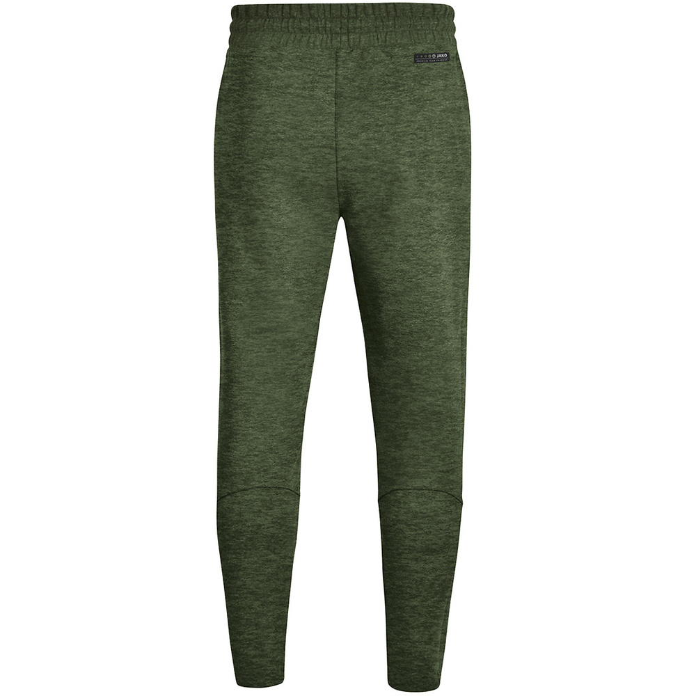 JOGGING TROUSERS JAKO PREMIUM BASICS, KHAKI MELANGE WOMEN. 