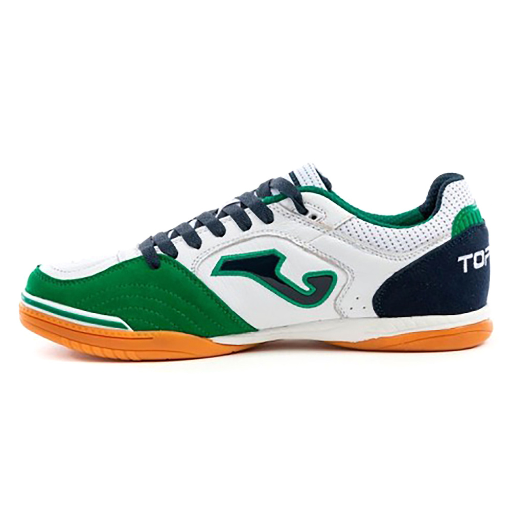 JOMA TOP FLEX 932 SHOE, WHITE-GREEN INDOOR. 