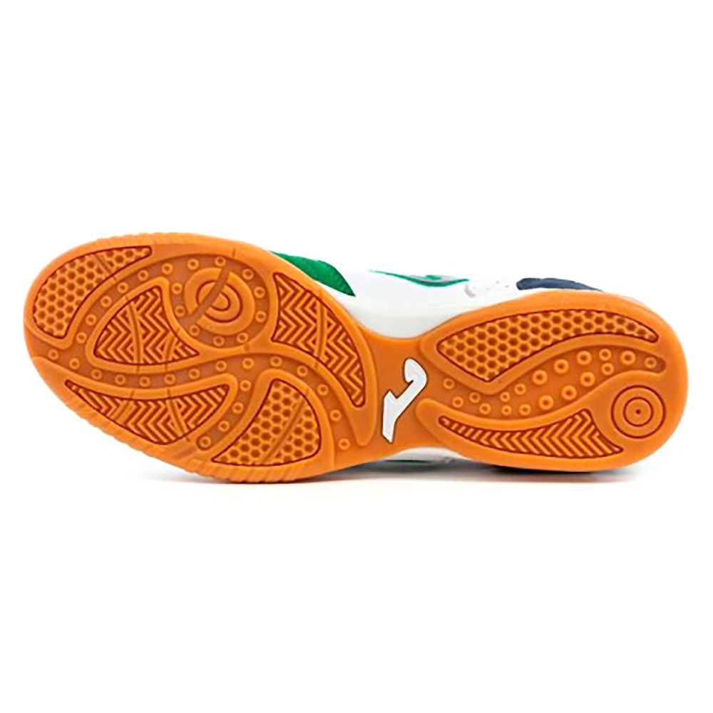 JOMA TOP FLEX 932 SHOE, WHITE-GREEN INDOOR. 