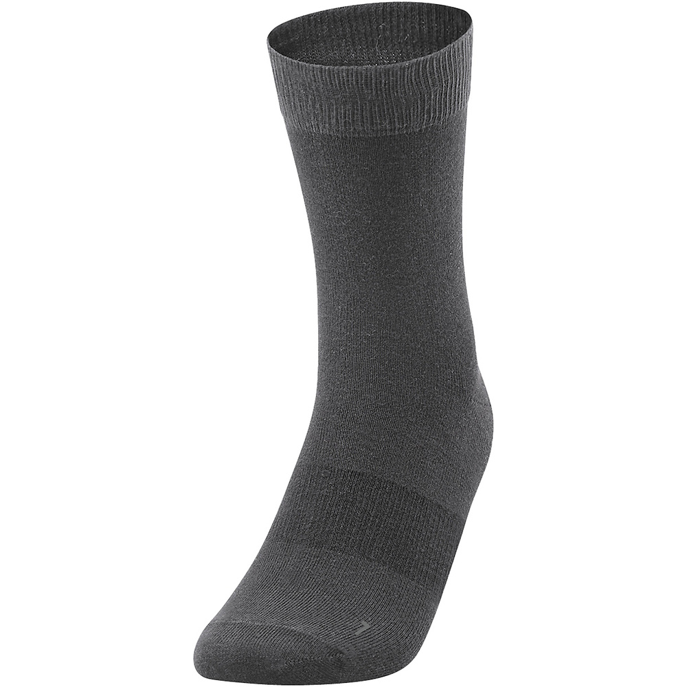 LEISURE SOCKS JAKO 3-PACK, ANTHRACITE. 