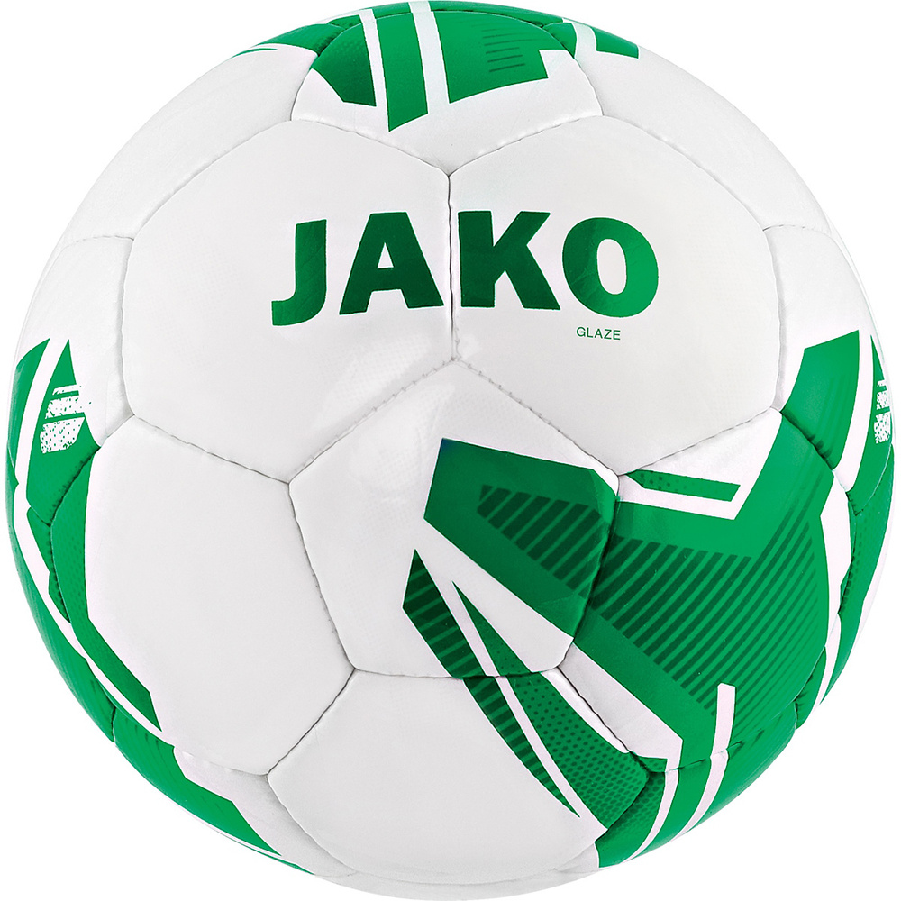 LIGHT BALL JAKO GLAZE, WHITE-GREEN. 