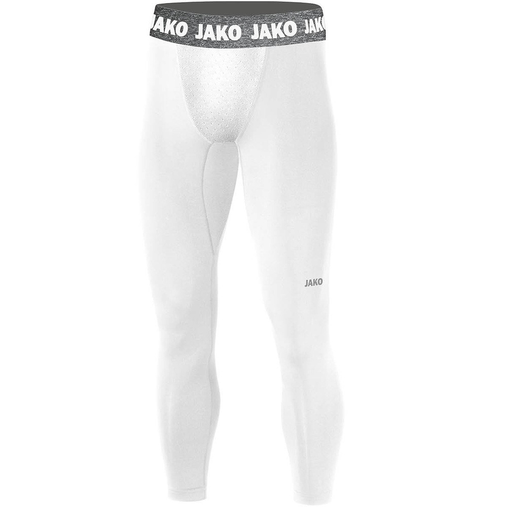 LONG TIGHT JAKO COMPRESSION 2.0, WHITE MEN. 