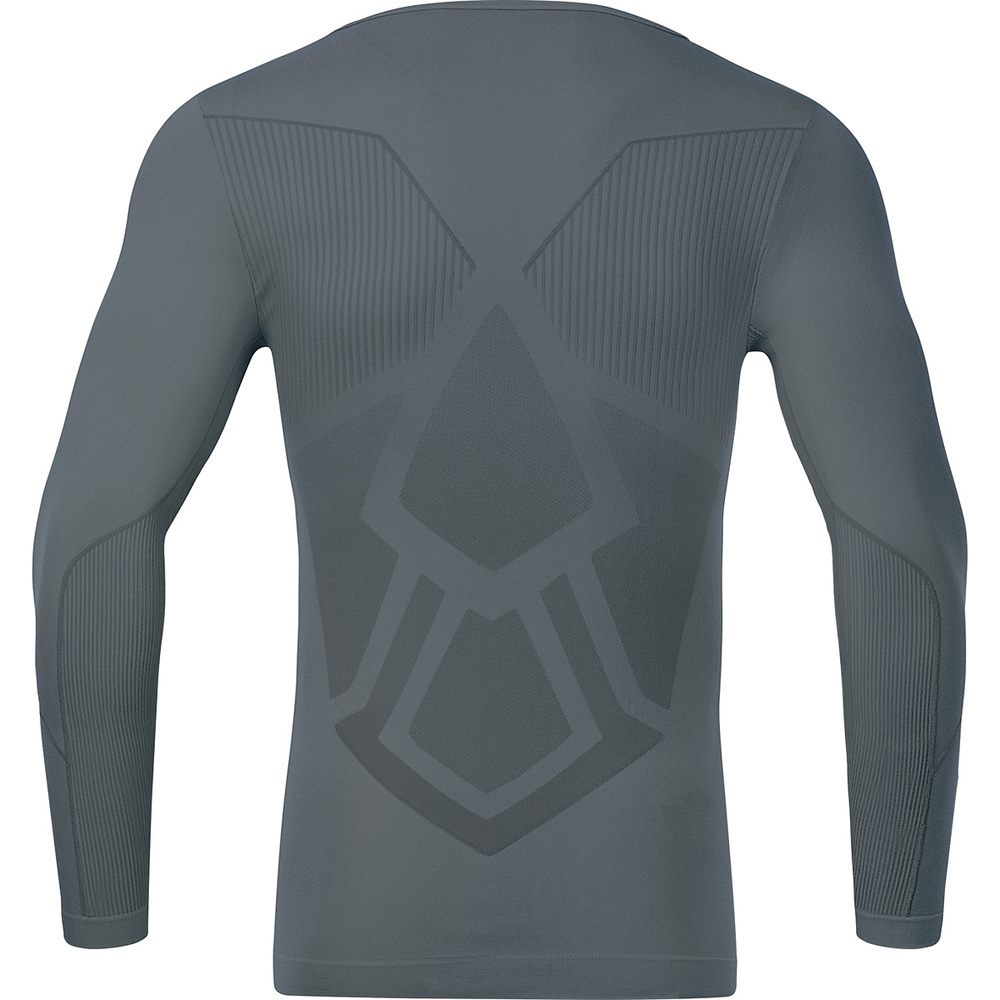 LONGSLEEVE JAKO COMFORT 2.0, STONE GREY MEN. 