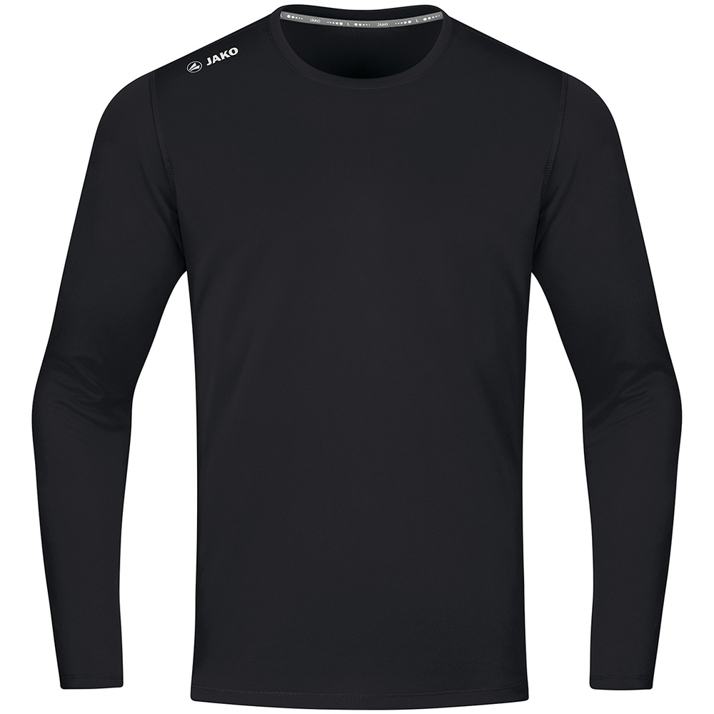 LONGSLEEVE JAKO RUN 2.0, BLACK KIDS. 