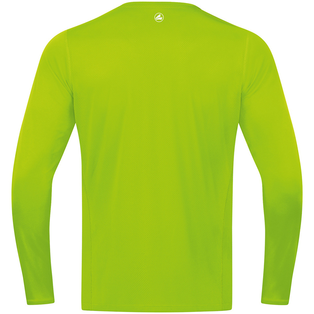 LONGSLEEVE JAKO RUN 2.0, NEON GREEN KIDS. 