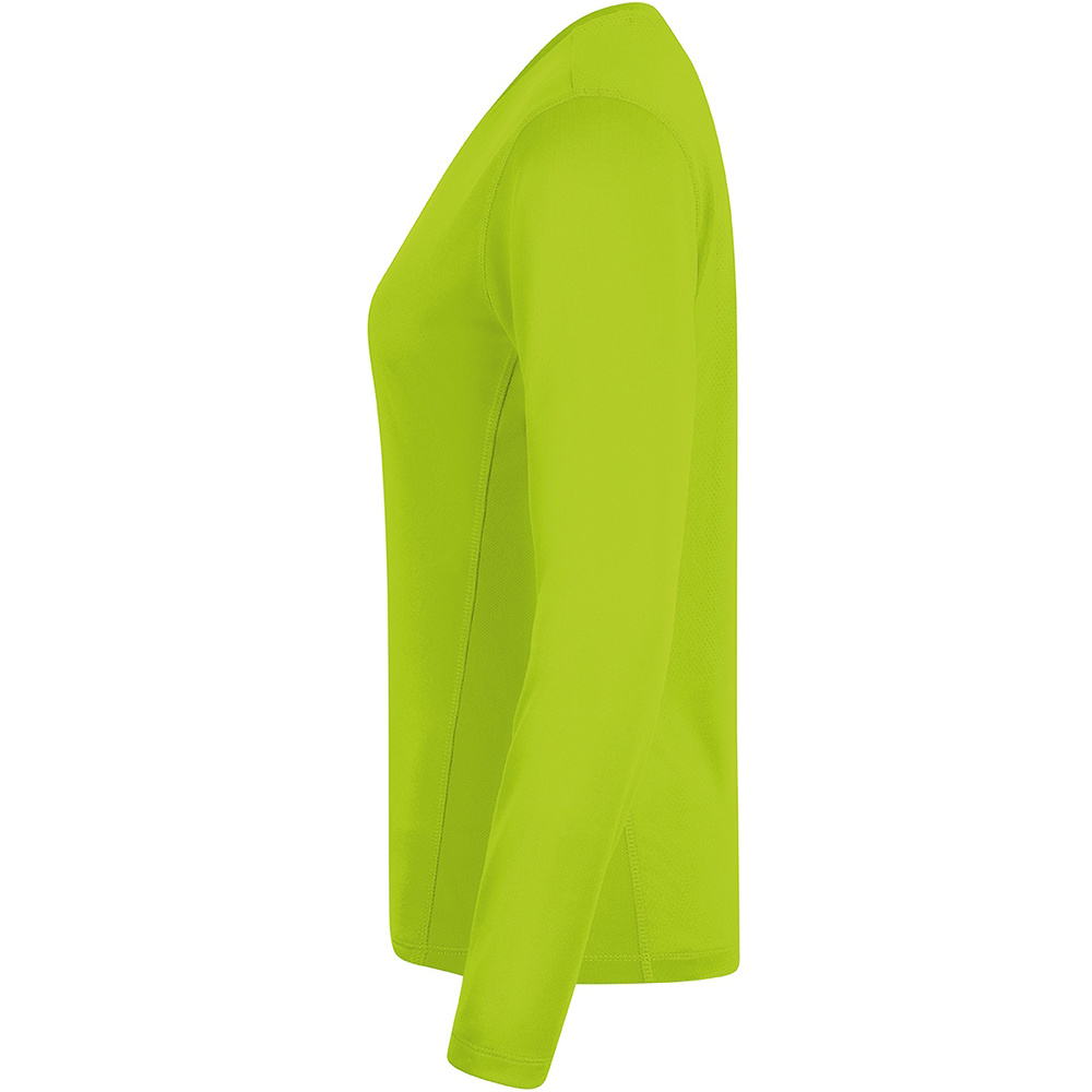 LONGSLEEVE JAKO RUN 2.0, NEON GREEN WOMEN. 