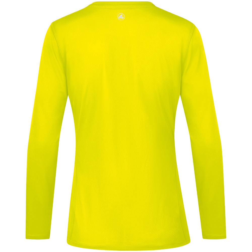 LONGSLEEVE JAKO RUN 2.0, NEON YELLOW WOMEN. 