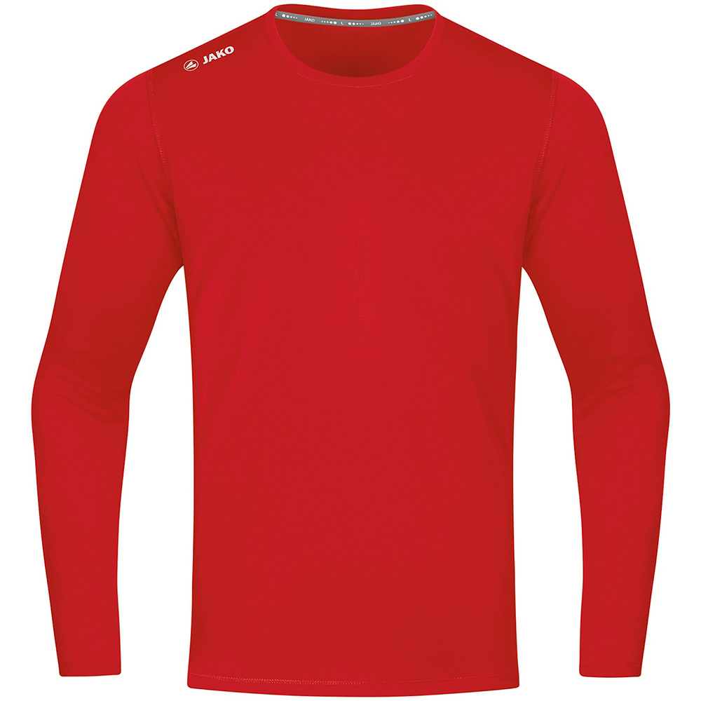 LONGSLEEVE JAKO RUN 2.0, SPORT RED KIDS. 