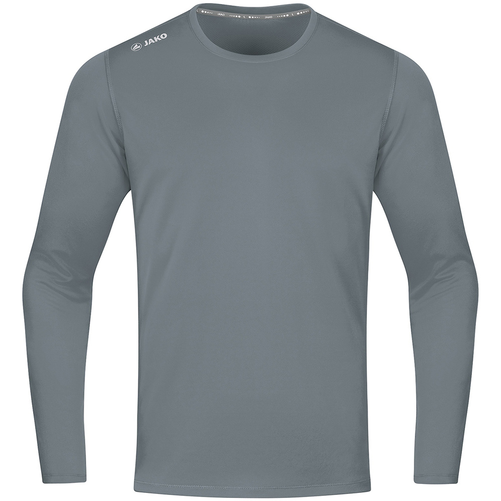 LONGSLEEVE JAKO RUN 2.0, STONE GREY MEN. 