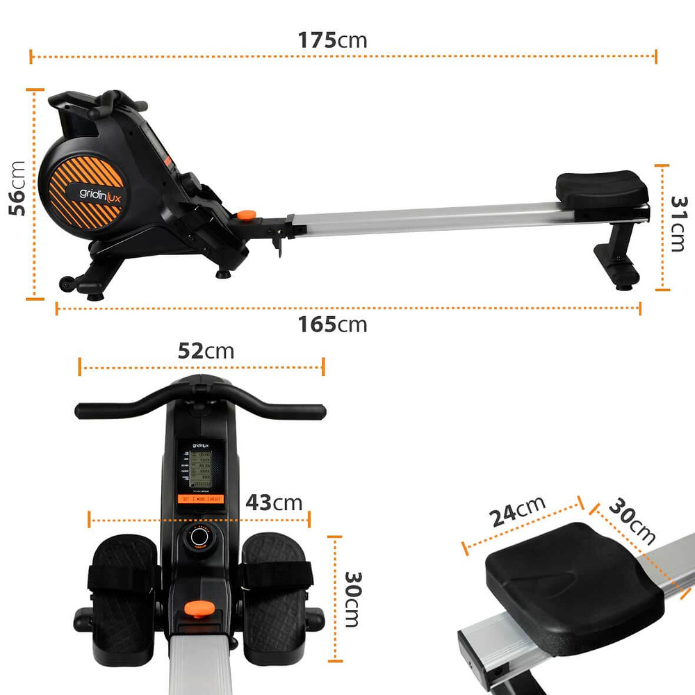 MÁQUINA DE REMO TRAINER IMPULSE. 