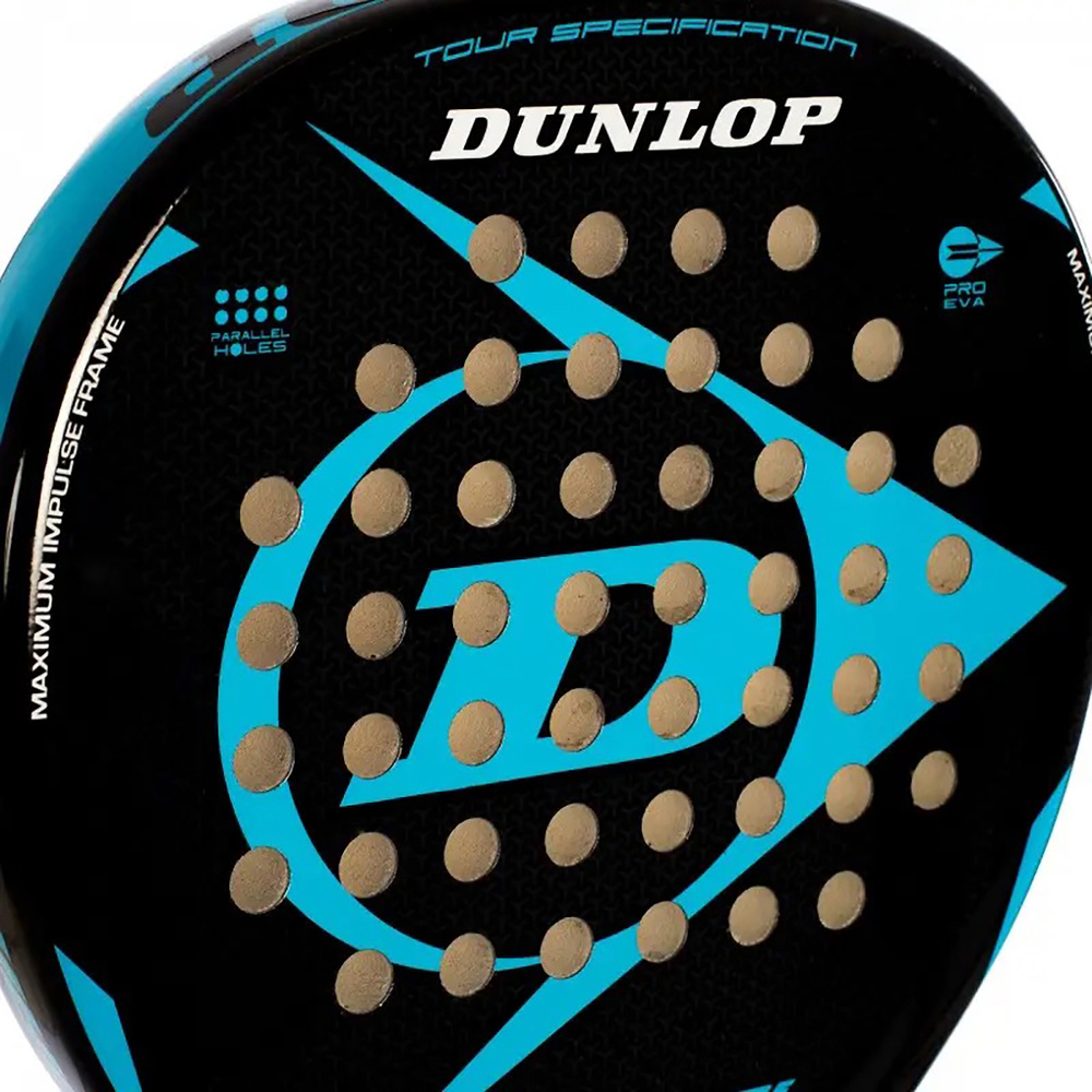 PADDLE RACKET DUNLOP TSUNAMI BLUE. 