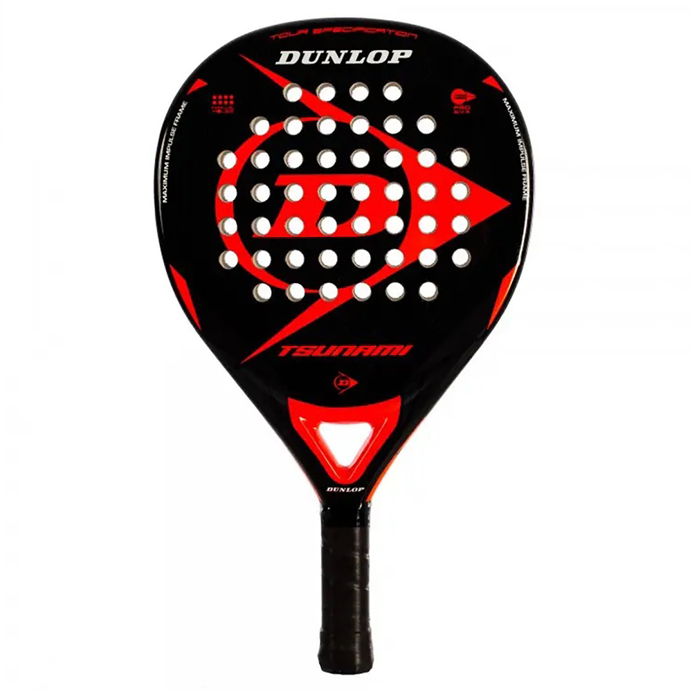 PADDLE RACKET DUNLOP TSUNAMI RED. 