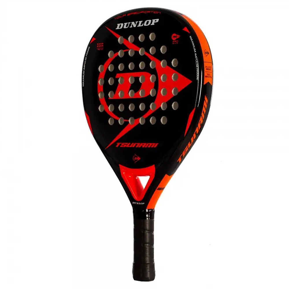 PADDLE RACKET DUNLOP TSUNAMI RED. 