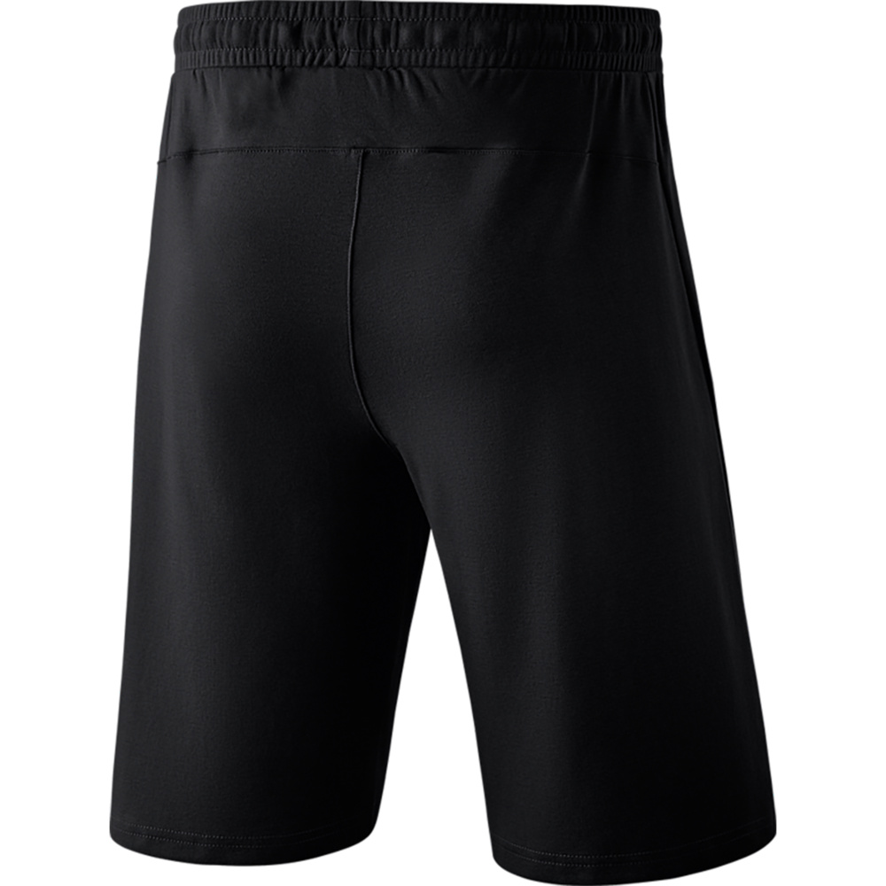 PANTALÓN CORTO ERIMA ESSENTIAL, NEGRO HOMBRE. 