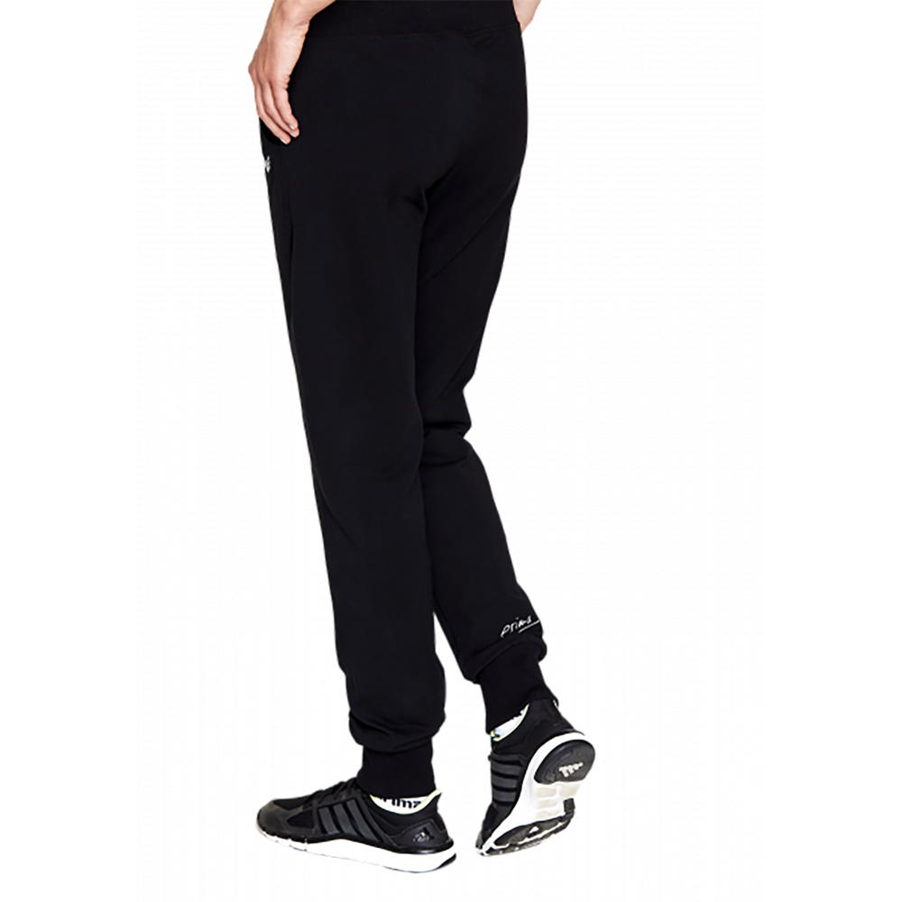 PANTALÓN DE CHÁNDAL ERIMA CON PUÑO, NEGRO MUJER. 