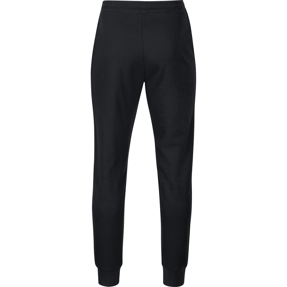 PANTALÓN DE JOGGING JAKO BASE CON PUÑOS, NEGRO NIÑO. 