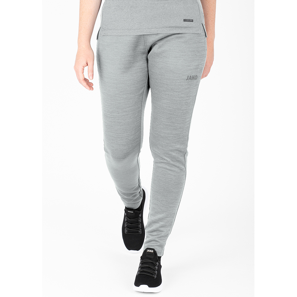 PANTALÓN DE JOGGING JAKO CHALLENGE, GRIS MELANGE MUJER. 