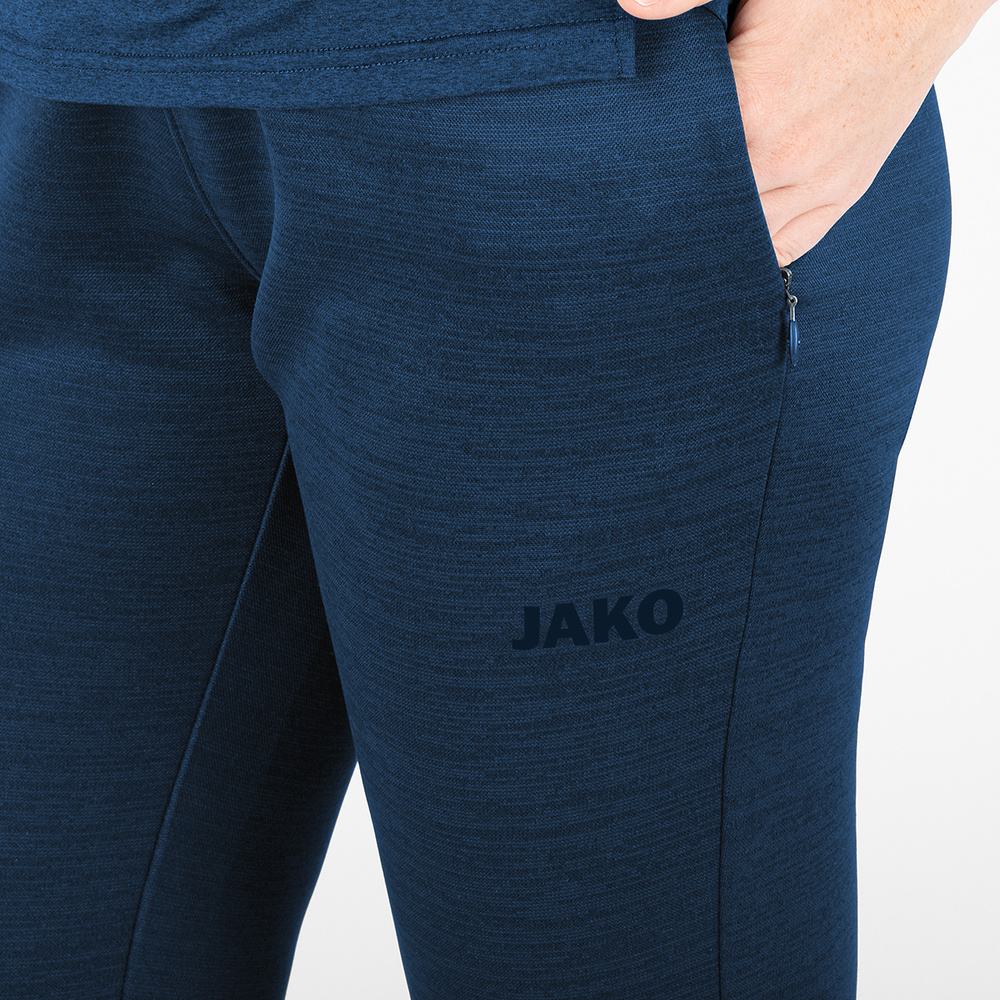 PANTALÓN DE JOGGING JAKO CHALLENGE, MARINO MELANGE MUJER. 