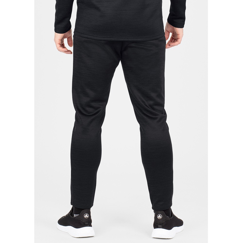 PANTALÓN DE JOGGING JAKO CHALLENGE, NEGRO MELANGE HOMBRE. 