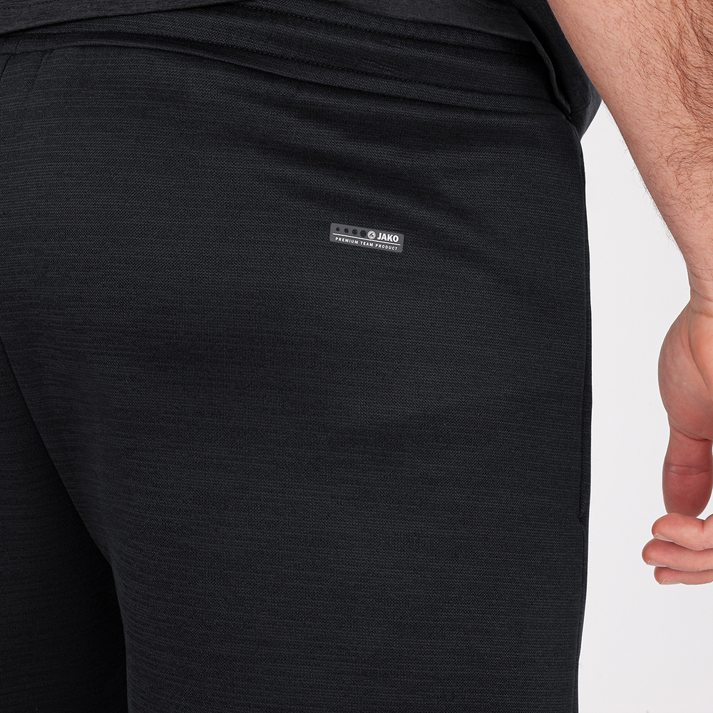 PANTALÓN DE JOGGING JAKO CHALLENGE, NEGRO MELANGE HOMBRE. 