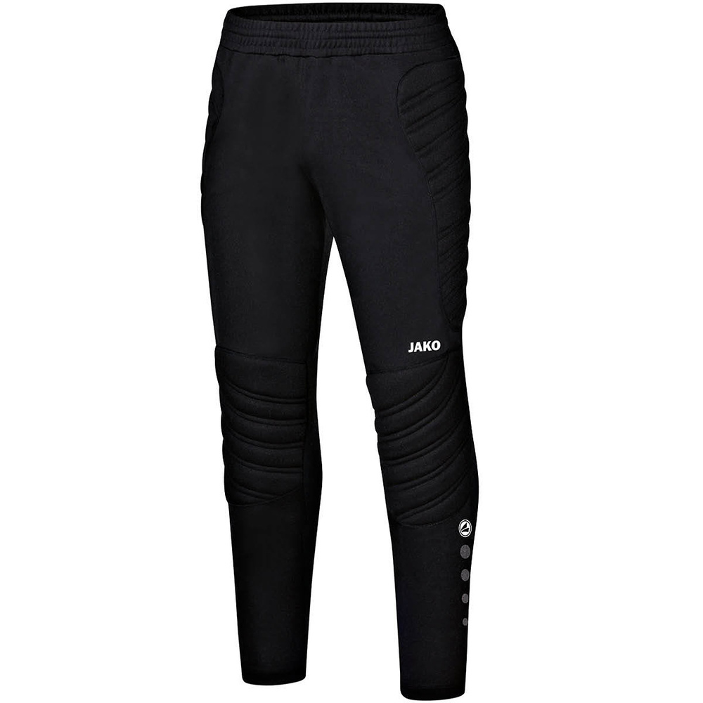 PANTALÓN DE PORTERO JAKO STRIKER, NEGRO NIÑO. 