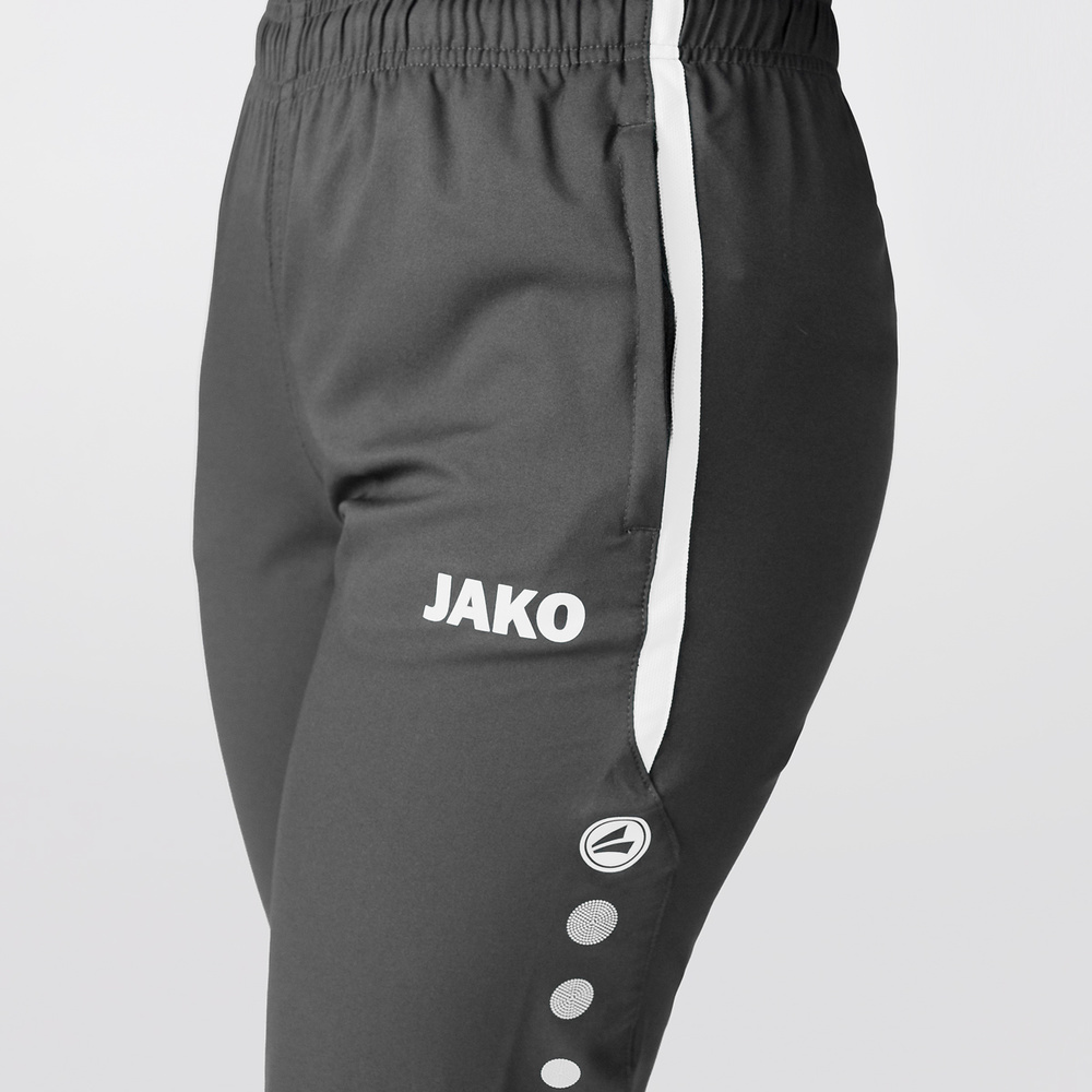 PANTALÓN DE PRESENTACIÓN JAKO ALLROUND, ANTRACITA MUJER. 