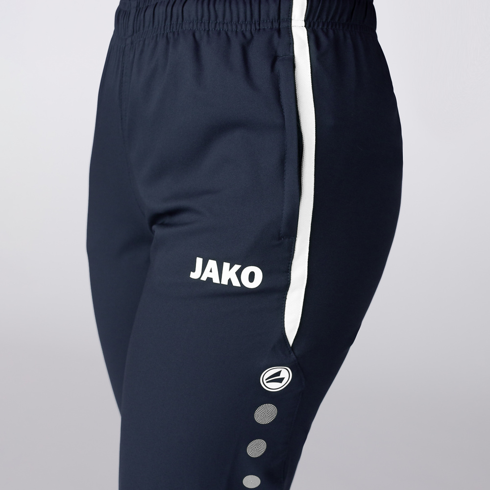 PANTALÓN DE PRESENTACIÓN JAKO ALLROUND, MARINO MUJER. 