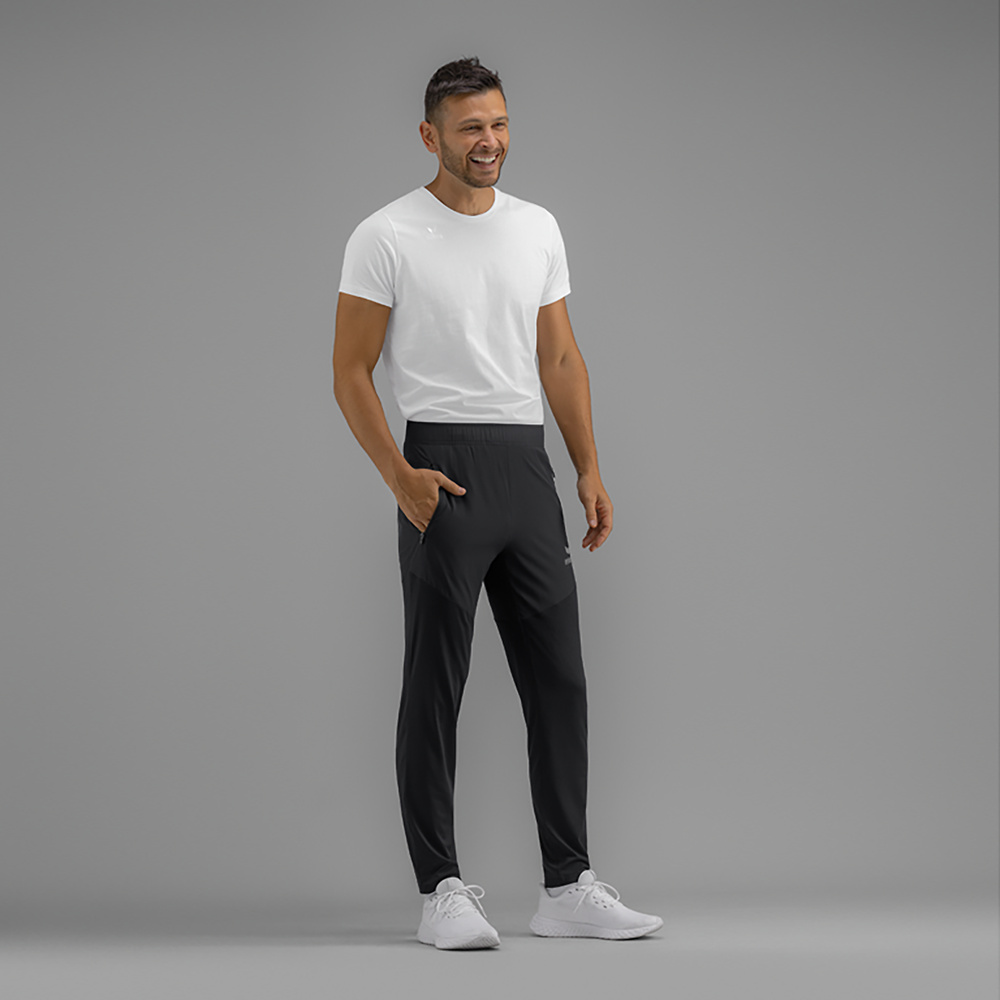 PANTALÓN ERIMA PERFORMANCE ALL-ROUND, NEGRO HOMBRE. 