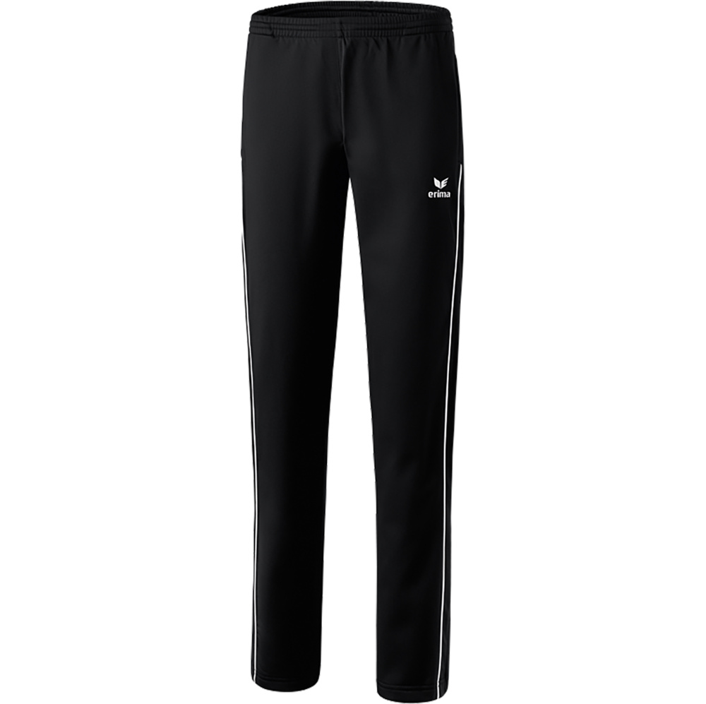 PANTALÓN ERIMA SHOOTER POLYESTER PANTS 2.0, NEGRO-BLANCO MUJER. 