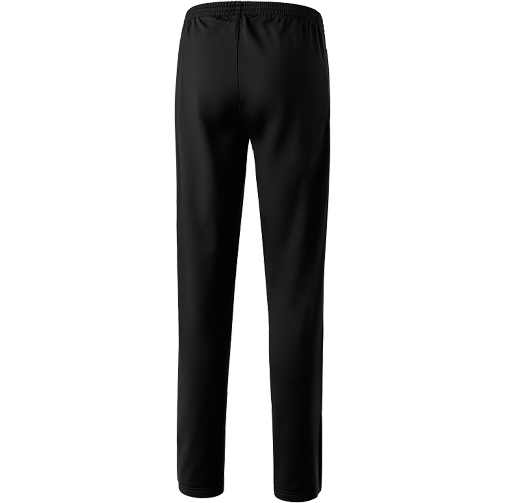 PANTALÓN ERIMA SHOOTER POLYESTER PANTS 2.0, NEGRO-BLANCO MUJER. 