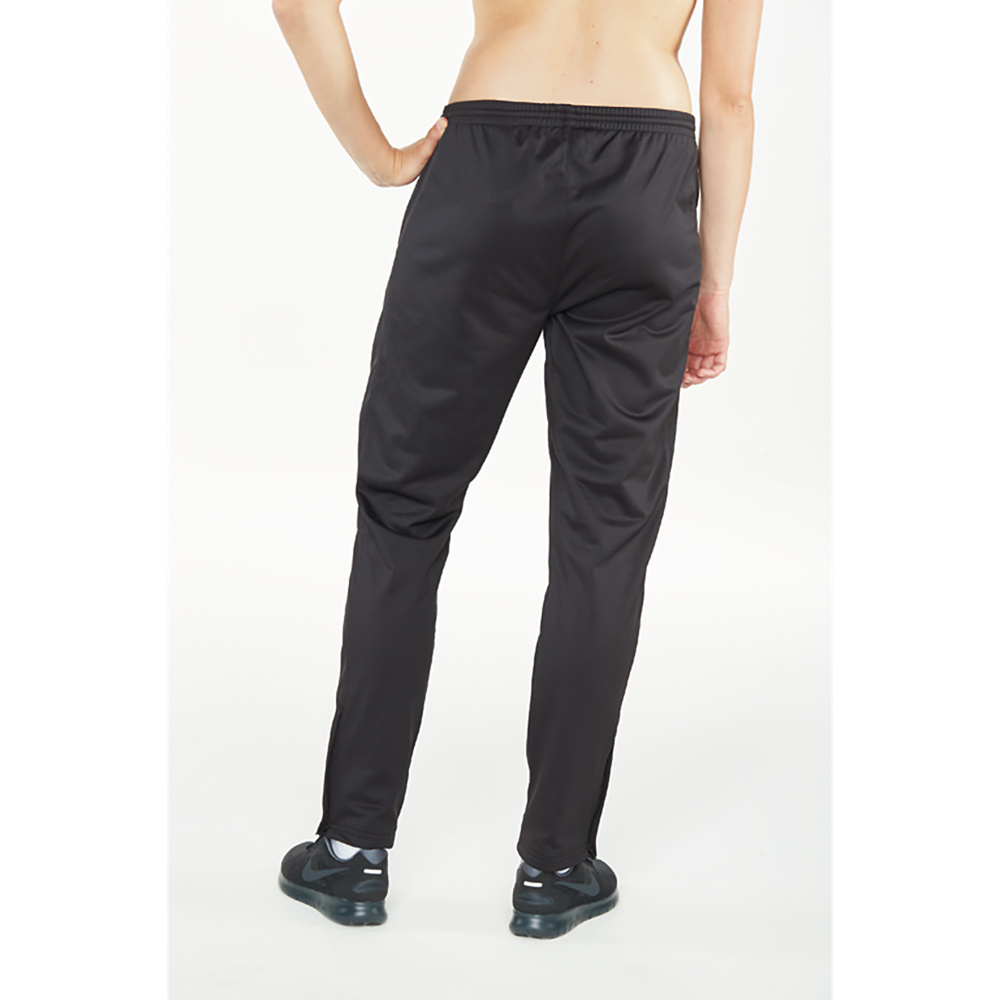 PANTALÓN ERIMA SHOOTER POLYESTER PANTS 2.0, NEGRO-BLANCO MUJER. 