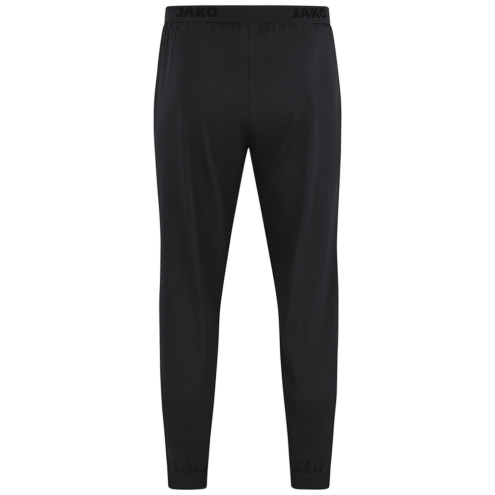 PANTALÓN JAKO POWER LEISURE, NEGRO-BLANCO NIÑO. 