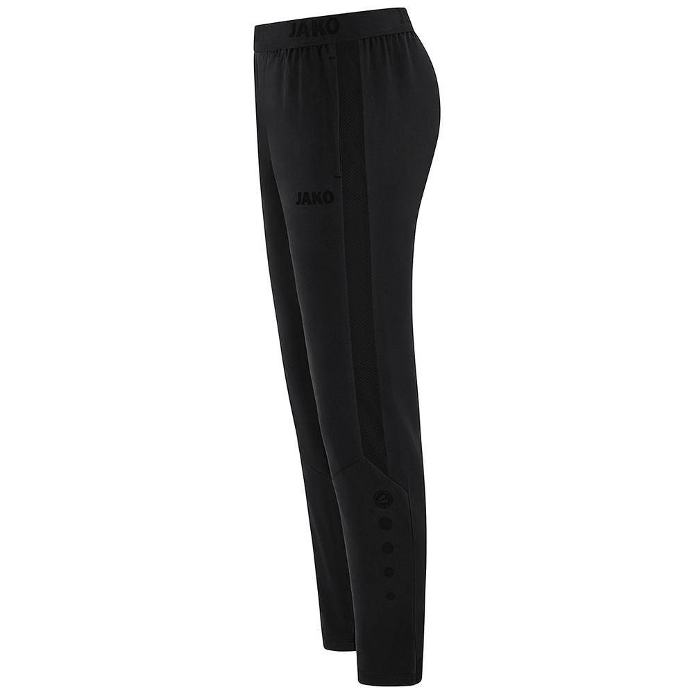 PANTALÓN JAKO POWER LEISURE, NEGRO MUJER. 