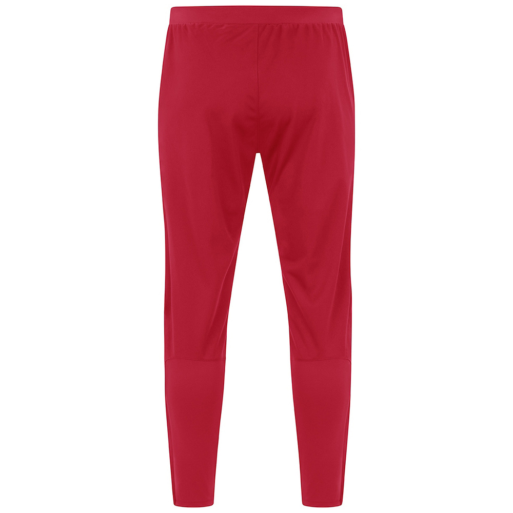 PANTALÓN JAKO POWER POLIÉSTER, ROJO-BLANCO NIÑO. 