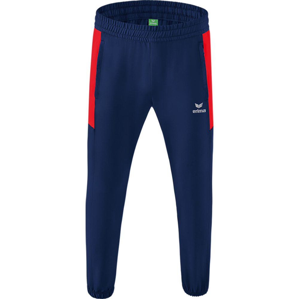 PANTALÓN PRESENTACIÓN ERIMA TEAM, MARINO-ROJO HOMBRE. 
