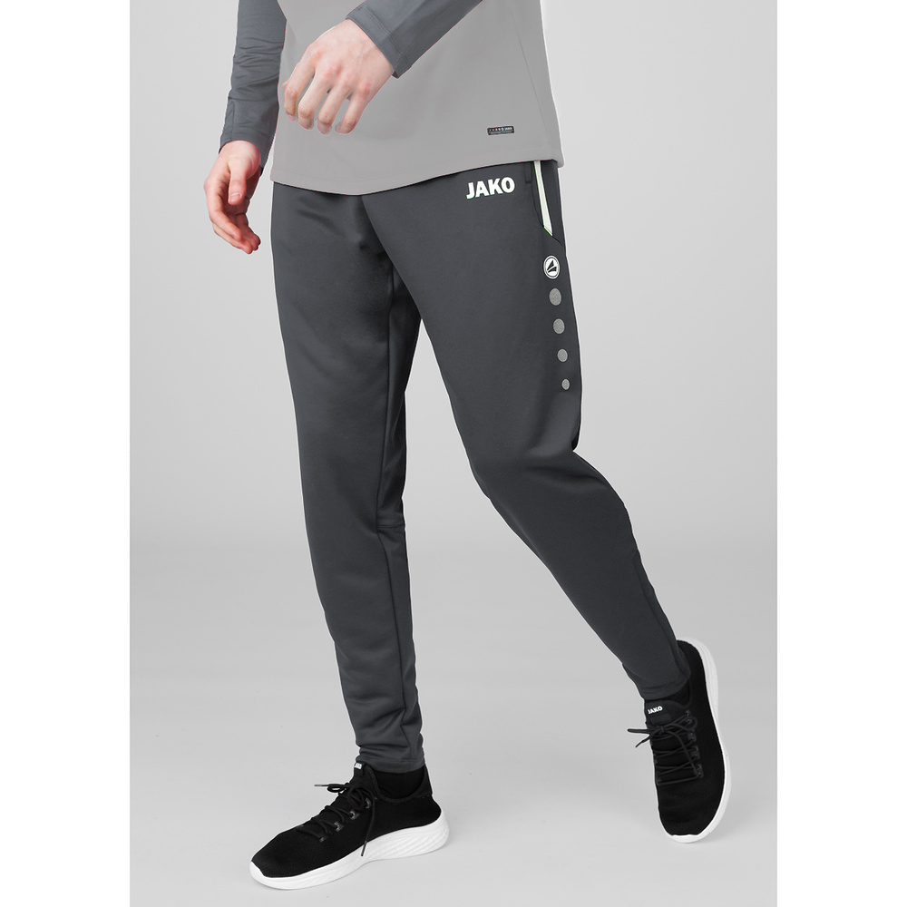 PANTALONES DE ENTRENAMIENTO JAKO ALLROUND, ANTRACITA HOMBRE. 