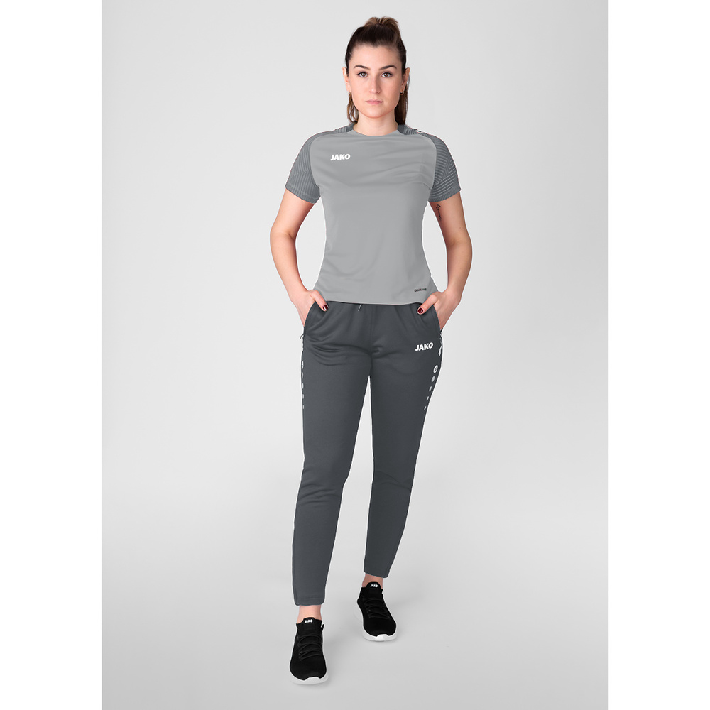 PANTALONES DE ENTRENAMIENTO JAKO ALLROUND, ANTRACITA MUJER. 